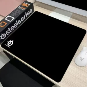 แผ่นรองเมาส์สําหรับเล่นเกม Sairuiping เปลี่ยน qck หนาแผ่นรองเมาส์หนาพิเศษสําหรับเล่นเกมลื่น CSGO กินไก่ cf เกมการเล่นเกมแผ่นรองเมาส์ สีดำ